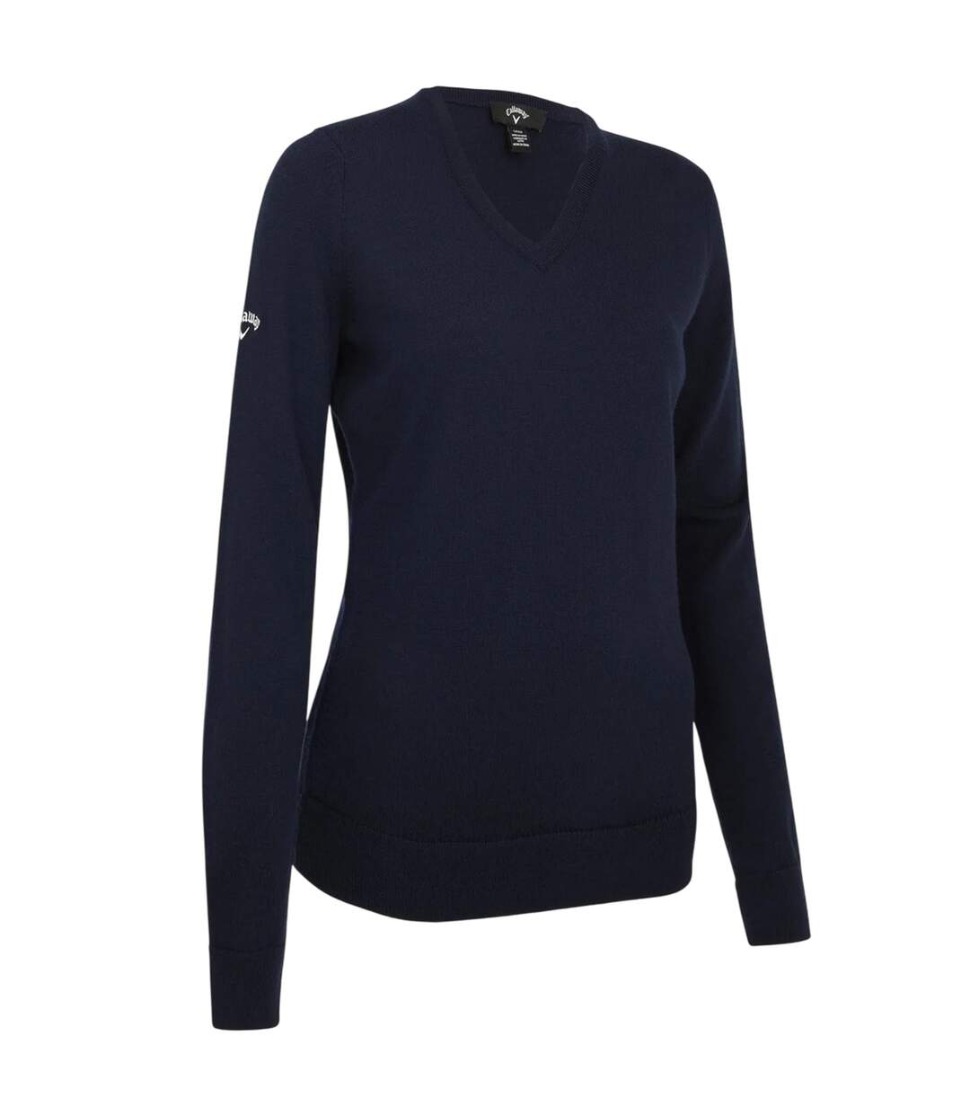 Pull Manches Longues Golf Femme Bleu Marine Foncé Callaway-2