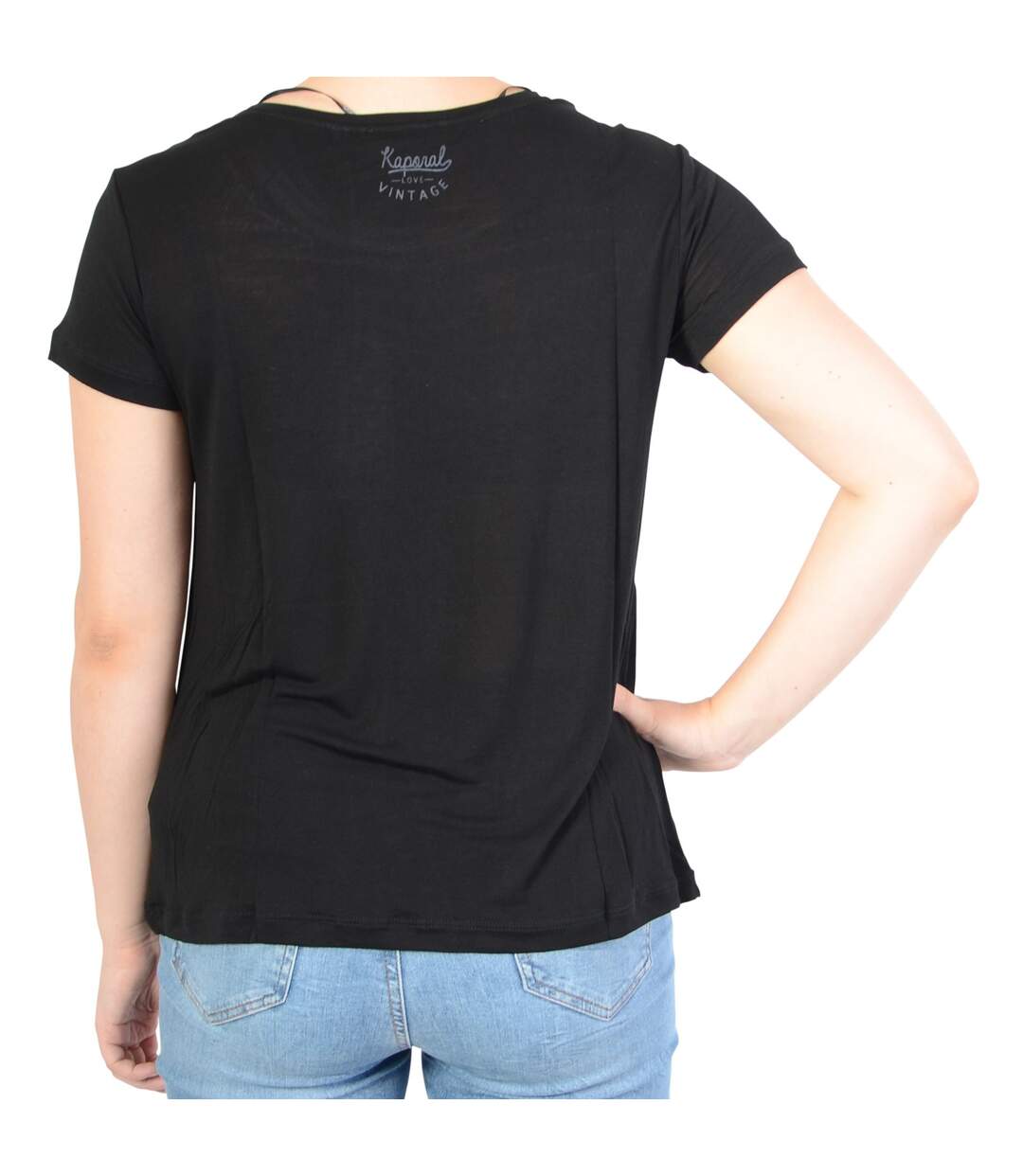 Tee Shirt Kaporal Taja Black-2