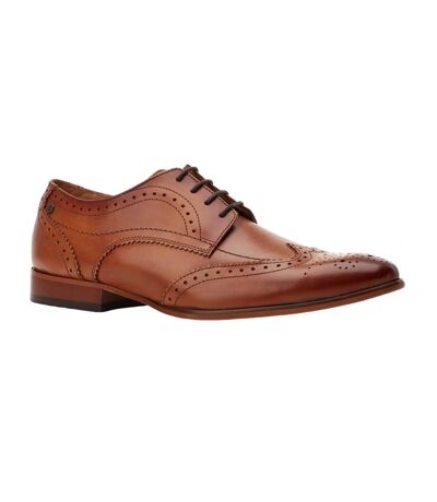 Chaussures brogues barbera homme brun clair Base London