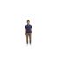 Mens Embroidered Logo Polo Shirt Indigo Original Penguin-1