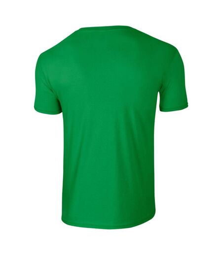 Gildan Mens Short Sleeve Soft-Style T-Shirt (Irish Green)