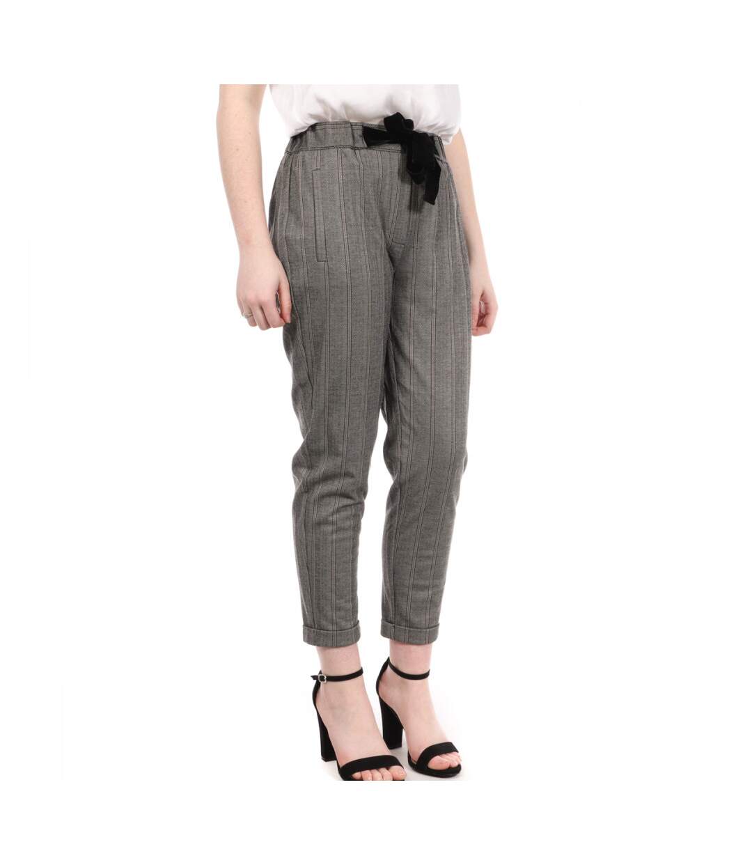 Pantalon Gris Femme Teddy Smith Teddy Joggy 5