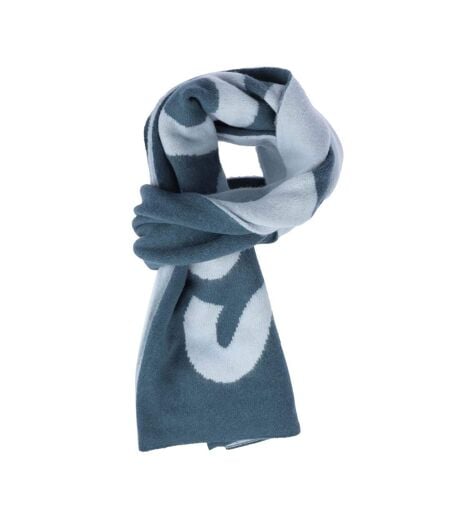 Womens/ladies Feodoro Scarf One Size Turquoise White Boss