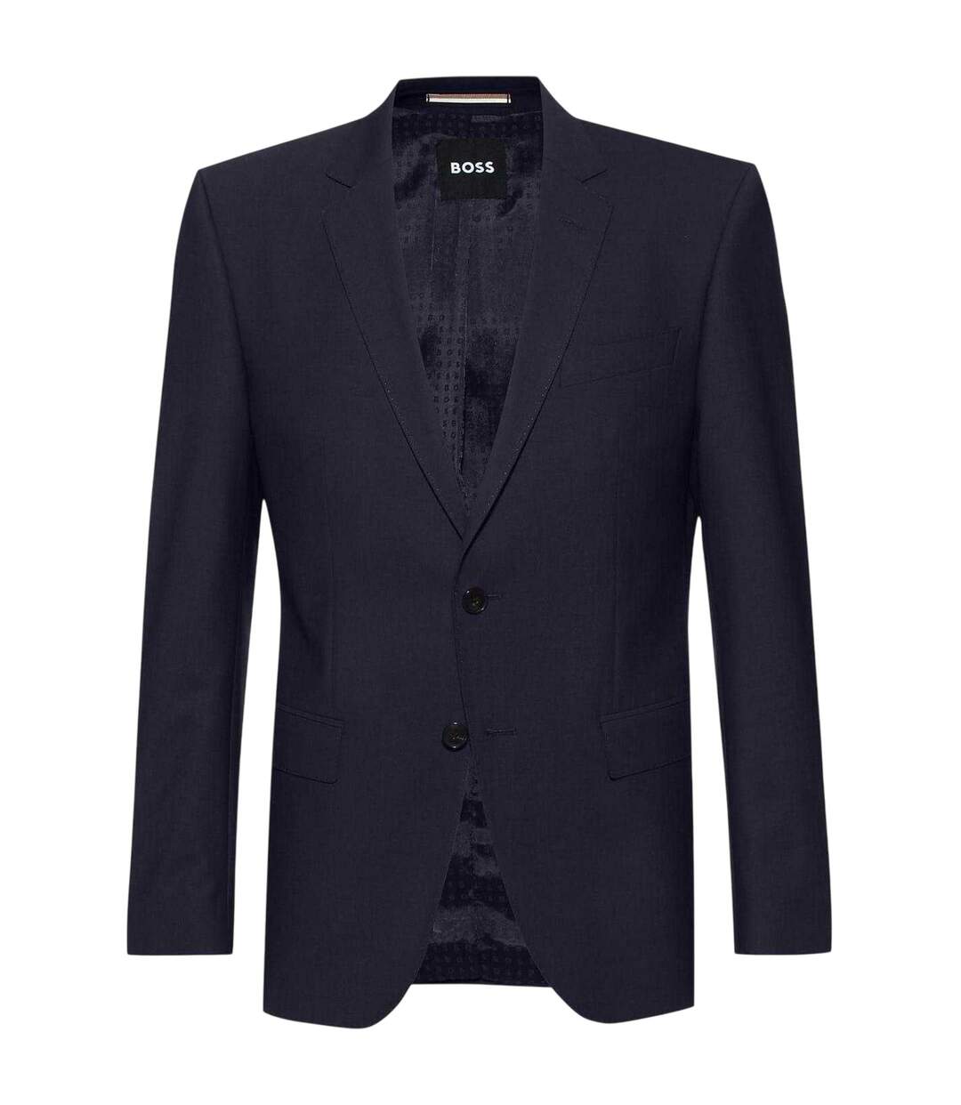 Mens Harvey Suit Jacket Dark Blue Boss-1