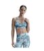 Womens/ladies Zenvy Sports Bra Smokey Blue Nike-2