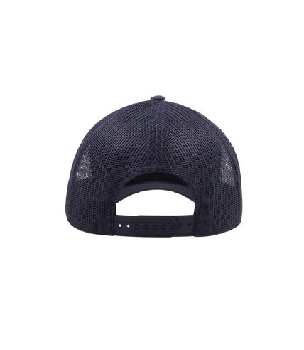 Casquette trucker rapper adulte bleu marine Atlantis