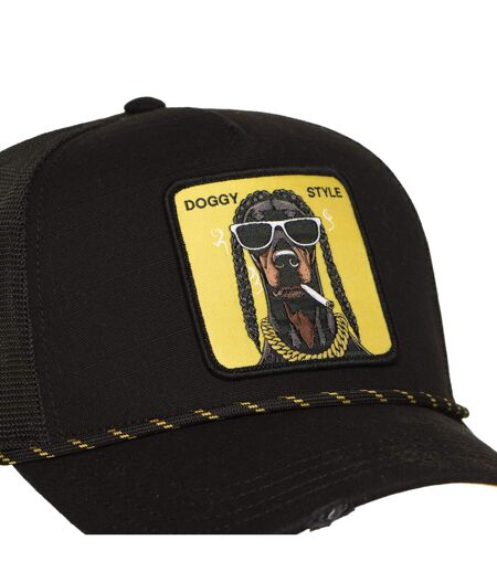 Casquette trucker premium avec filet et patch Doggy style Capslab