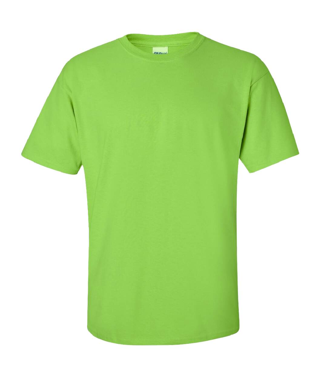 T-shirt à manches courtes homme vert citron Gildan