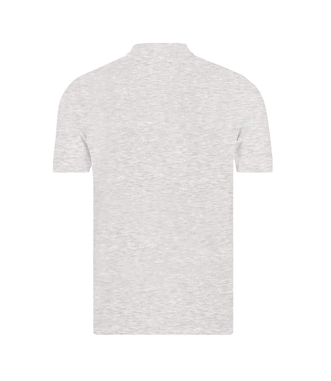 B&C Mens Heavymill Short Sleeve Cotton Polo Shirt (Ash)