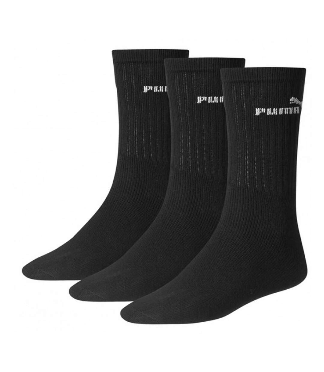 Chaussettes adulte noir Puma