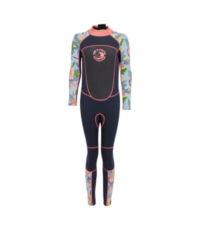 Regatta Womens/Ladies Floral 3mm Thickness Wetsuit (Navy) - UTRG9732