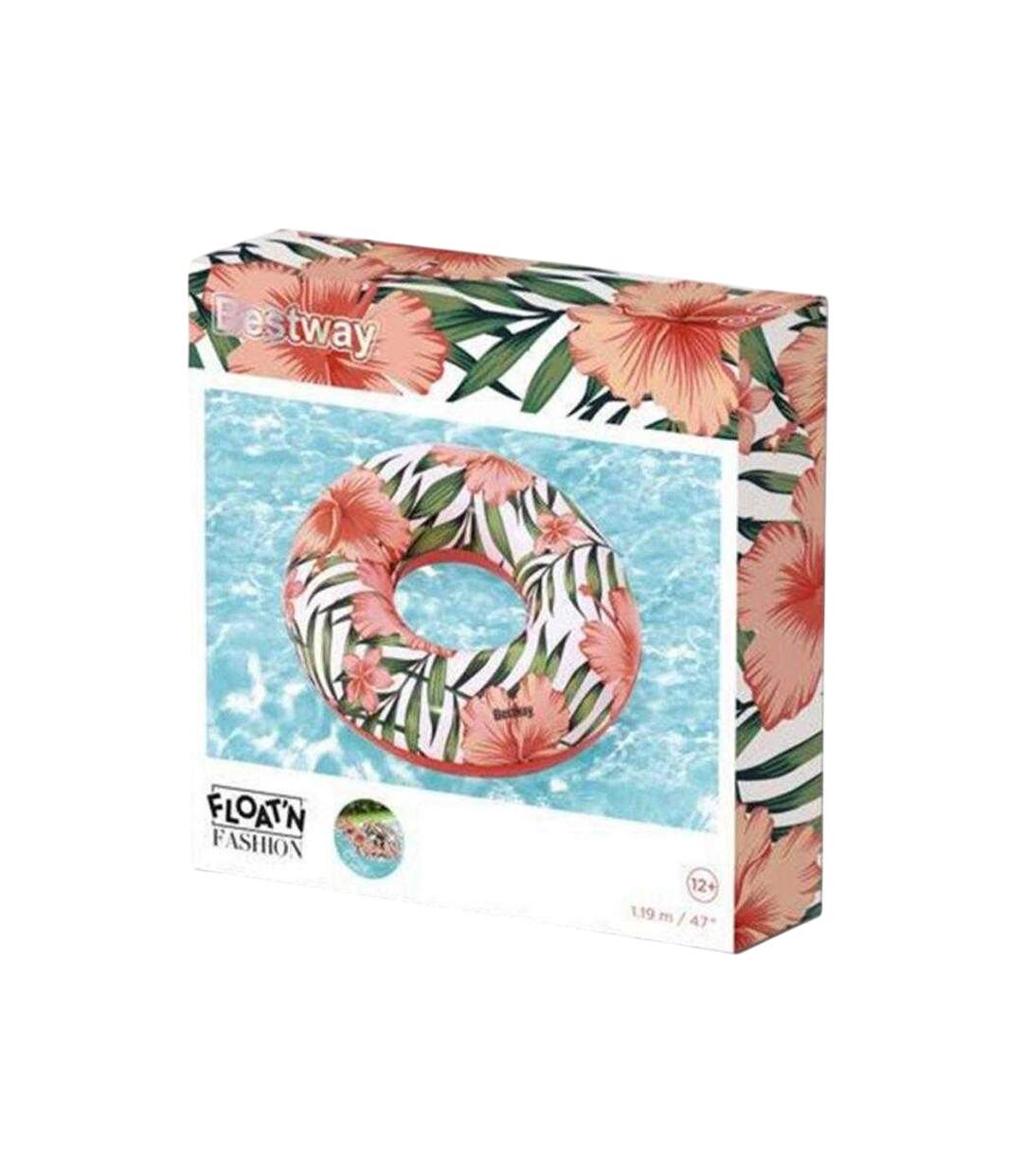 Childrens/kids Palm Leaf Inflatable Ring One Size Blue Pink Bestway-3