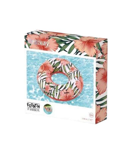 Childrens/kids Palm Leaf Inflatable Ring One Size Blue Pink Bestway