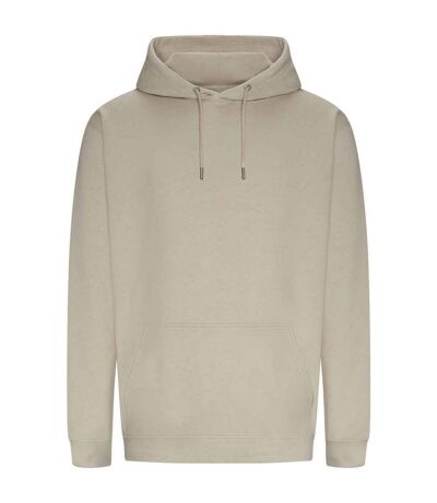 Sweat à capuche homme blanc cassé Awdis