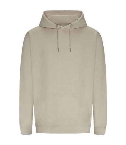 Sweat à capuche homme blanc cassé Awdis