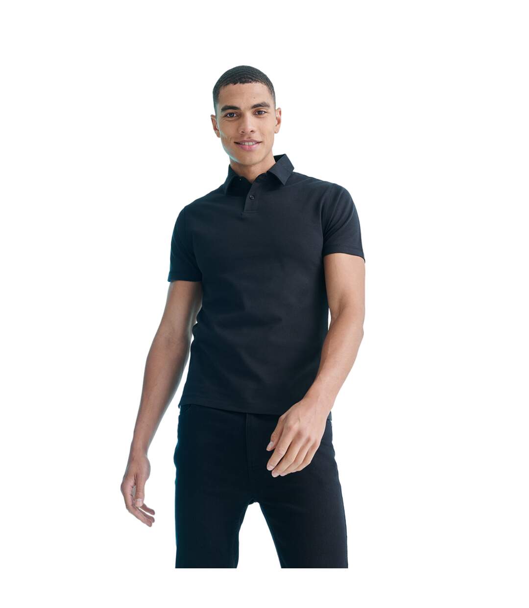 Polo homme noir Skinni Fit Skinni Fit