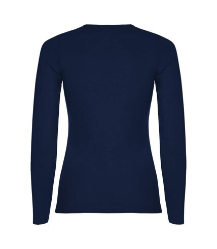 Roly Womens/Ladies Extreme Long-Sleeved T-Shirt (Navy Blue)