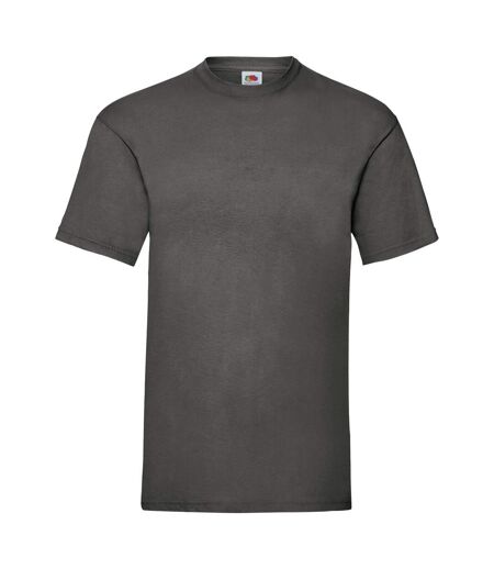 Fruit Of The Loom Mens Valueweight Short Sleeve T-Shirt (Light Graphite)