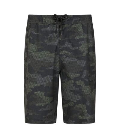 Mens camouflage swim shorts green Mountain Warehouse