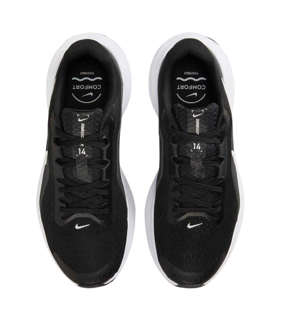 Baskets Downshifter Femme Noir Blanc Nike-4