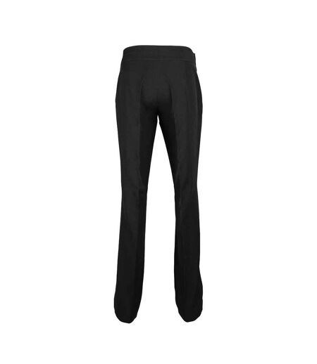 Womens/ladies iris straight leg pants black Premier