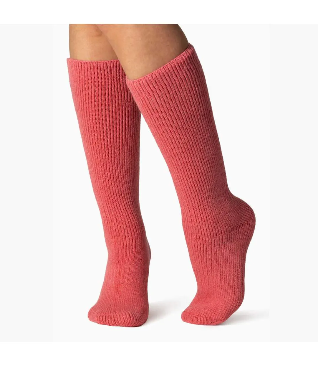 Chaussettes Femme Thermiques Laine Hautes Longues-4