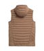 Veste Sans Manches Style Logo M063 Homme Marron 4F-2