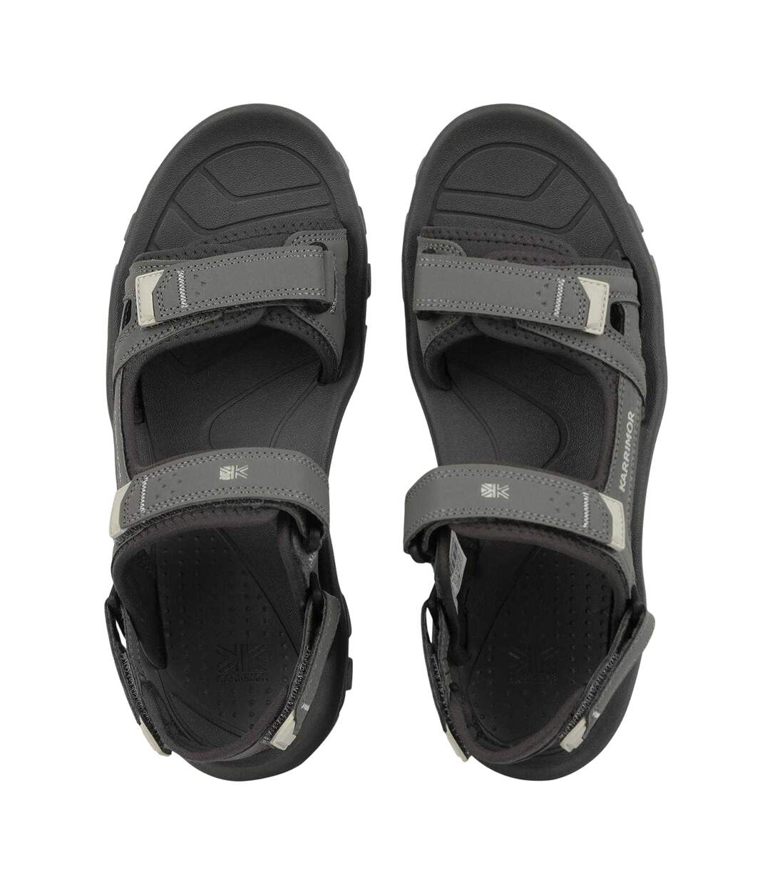 Mens Walking Sandals Grey Karrimor-4