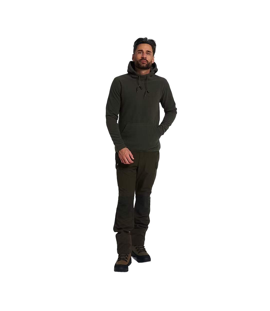 Sweat À Capuche Fieldman Homme Vert Jack Pyke-4