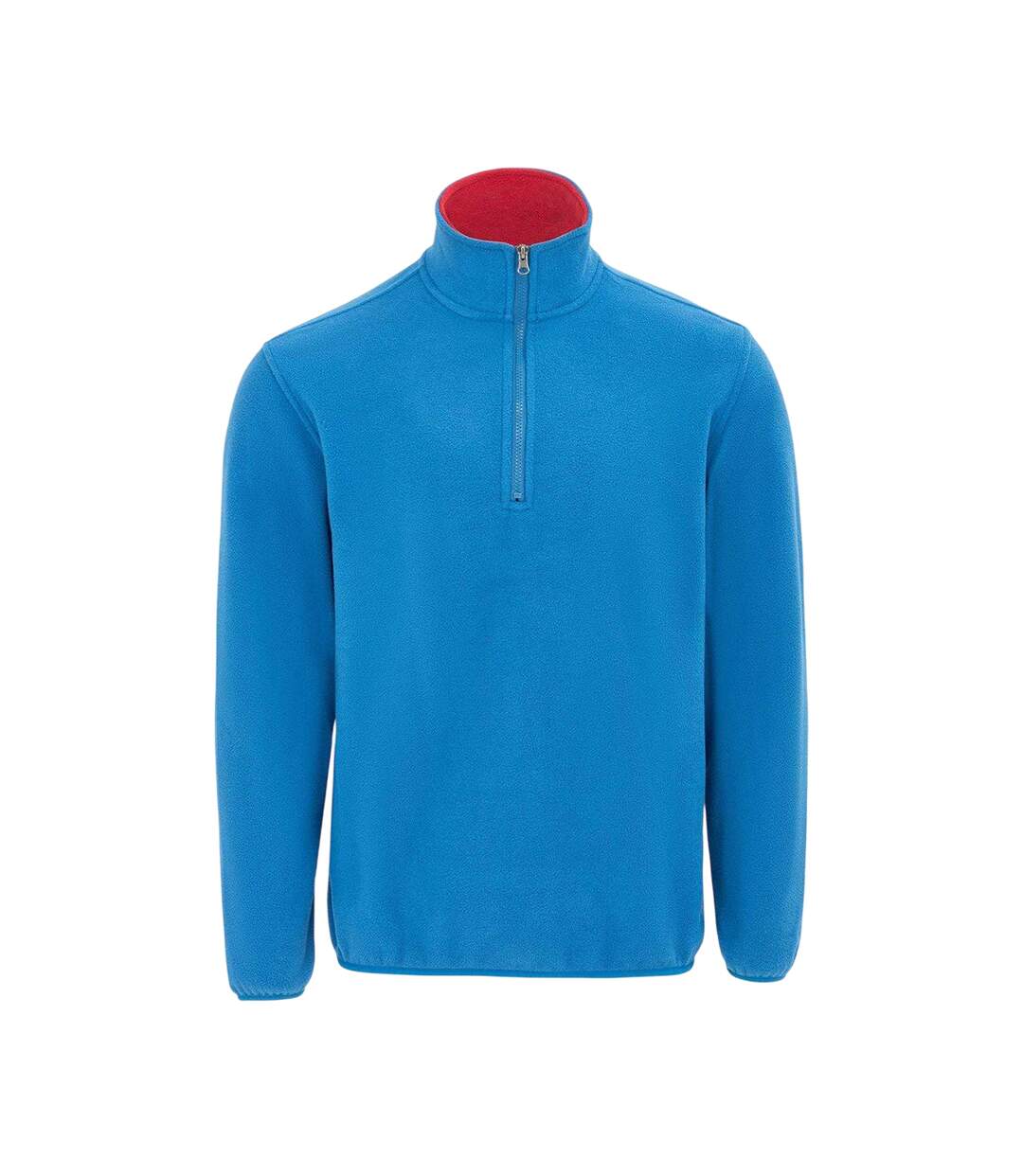 Mens Quarter Zip Fleece Jacket Blue Donnay-1