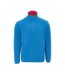 Mens Quarter Zip Fleece Jacket Blue Donnay-1