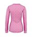 T-shirt Motif/style Rose Femme Rose Kari Traa-2