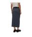 Womens/ladies Textured Knit Maternity Tube Skirt Stormy Weather Mamalicious-3