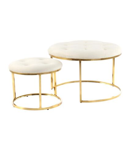 Tabouret semi artisanal LOT DE 2 ZADA