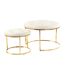 Tabouret semi artisanal LOT DE 2 ZADA