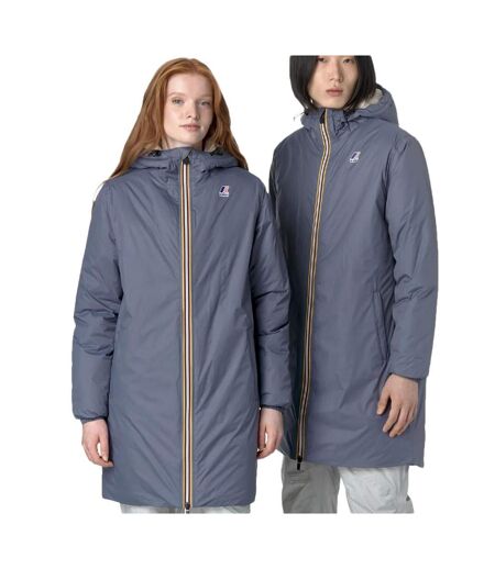 Parka Longue Grise Unisexe K-WAY Le Vrai 3.0 Eiffel Orsetto - L