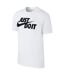 Mens Just Do It T-shirt White Black Nike-2