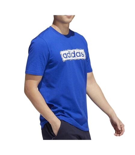 T-shirt Bleu Roi Homme Adidas HK9174 - XXL