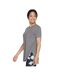 Womens/ladies Godri T-shirt Charcoal Skechers-3