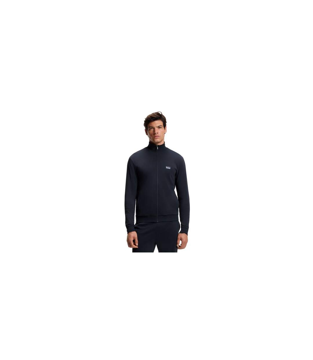Ensemble De Pyjama Long Homme Bleu Foncé Boss-1
