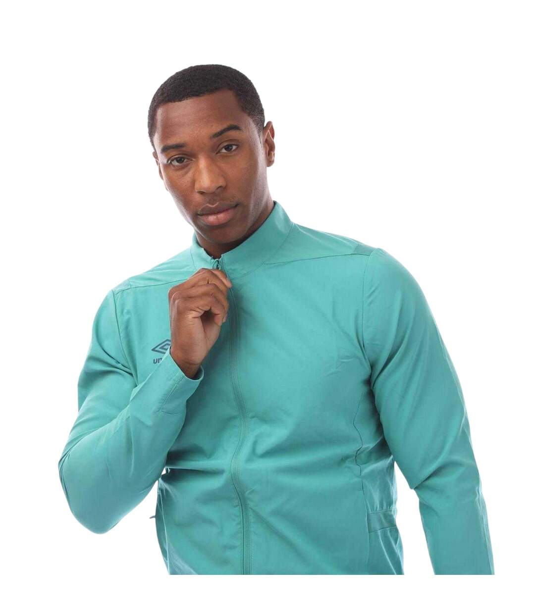 Veste Premier Presentation Homme Bleu Sarcelle Umbro-4
