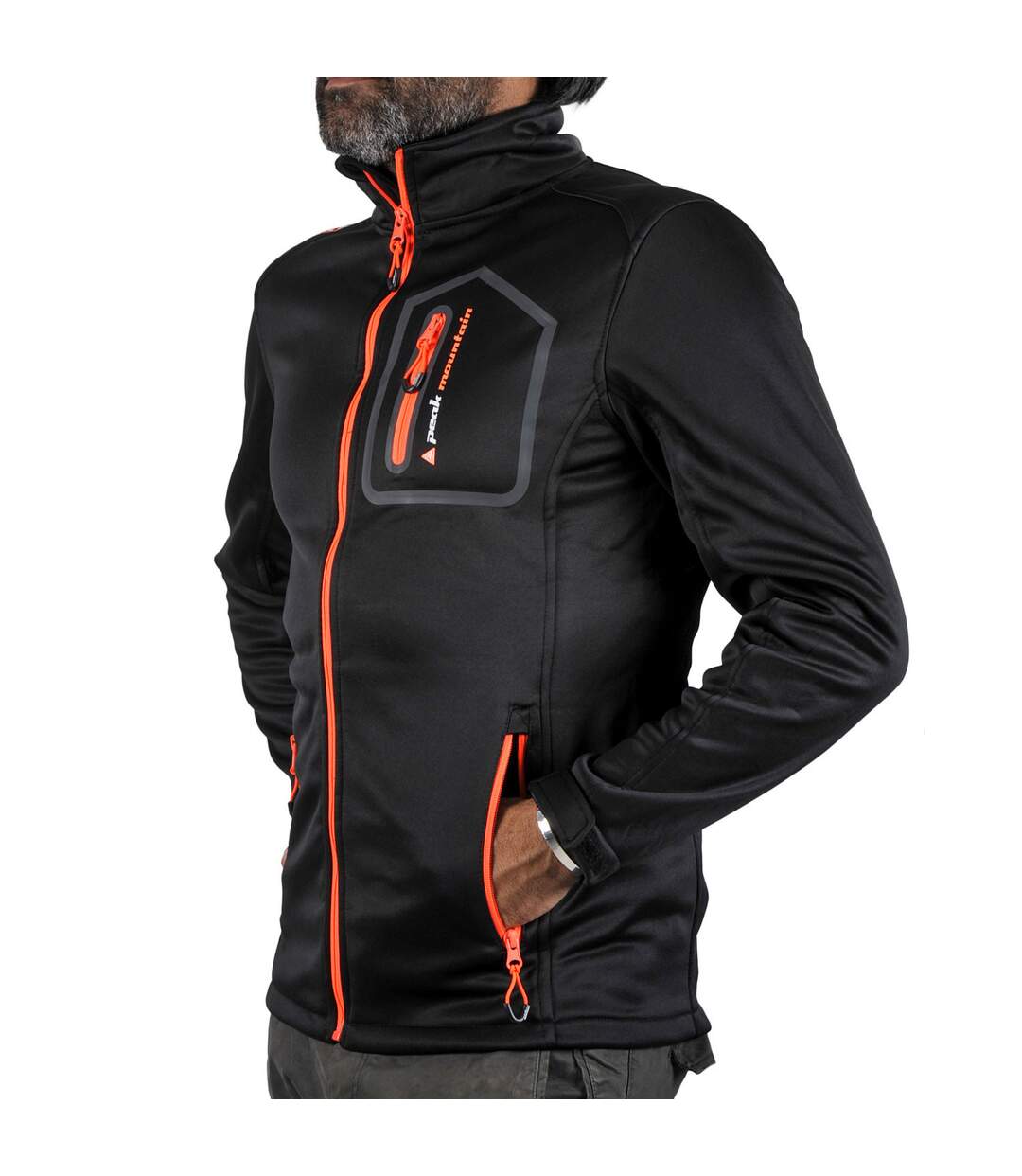 Blouson polar shell homme CRISTOM-3