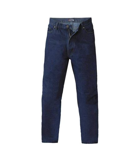 Duke Mens Rockford Comfort Fit Jeans (Indigo)