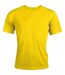 Kariban Mens Proact Sports / Training T-Shirt (True Yellow)