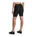 Womens/ladies Heatgear Biker Shorts Black Under Armour-3