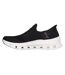 Womens/ladies Glide-step Pro Trainers Black Skechers-2