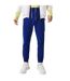 Mens Tapered Leg Sport Tracksuit Bottoms Blue Lacoste-1