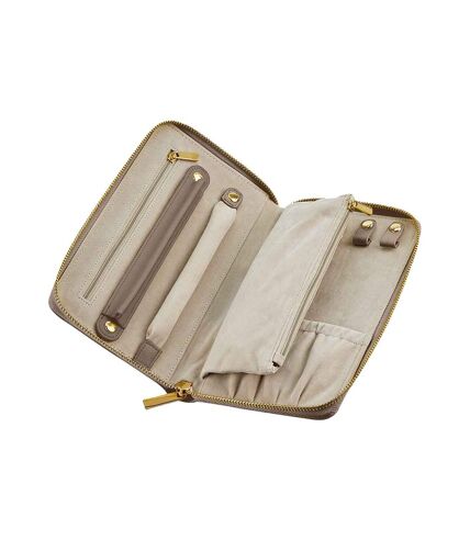 Bagbase Boutique Travel Jewellery Case (Taupe) (One Size) - UTPC5616