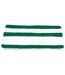Serviette de toilette - REF POOL - vert kelly et blanc-1