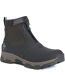 Muck Boots Mens Apex Zip Galoshes (Dark Brown) - UTFS9370